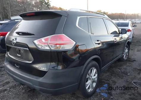 2015 Nissan Rogue Sv z USA, uszkodzony, nr VIN KNMAT2MV0FP528957